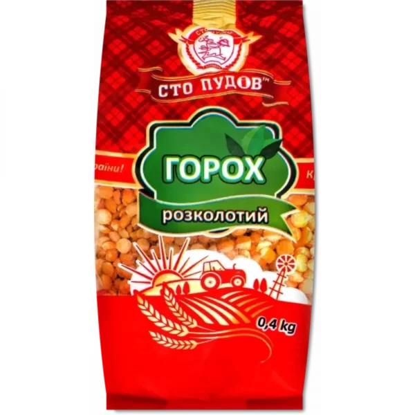 Горох Сто ПУДІВ 400г