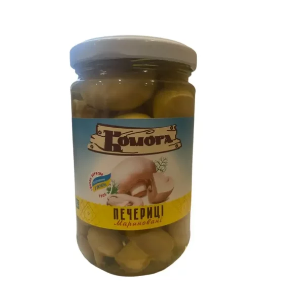 Печериці КОМОРА маринов цілі 314мл (300г), твіст