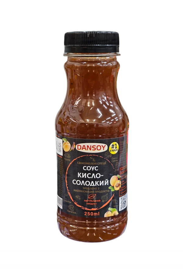 Соус Кисло-солодкий DanSOY250мл, ск/л