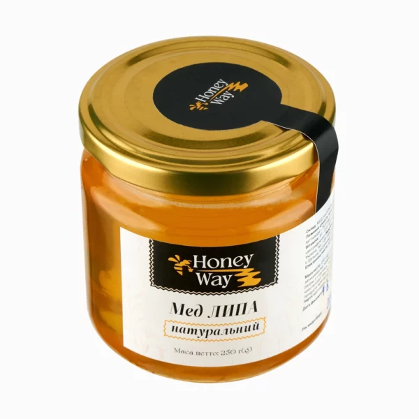 Мед липовий 250г