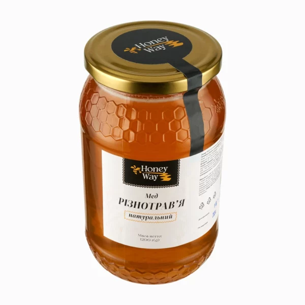 Мед різнотрав'я 1200г
