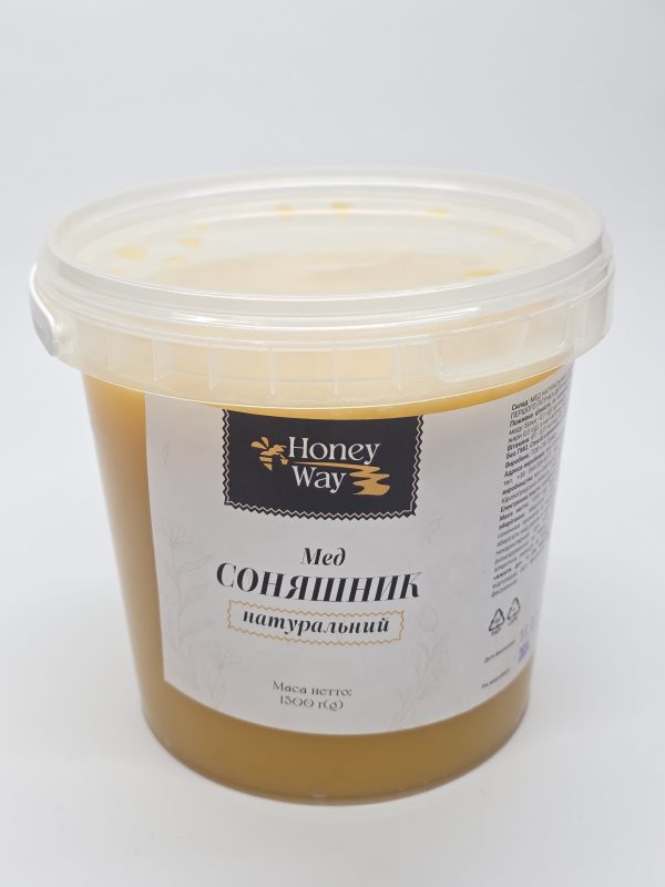 Мед соняшниковий 1300г